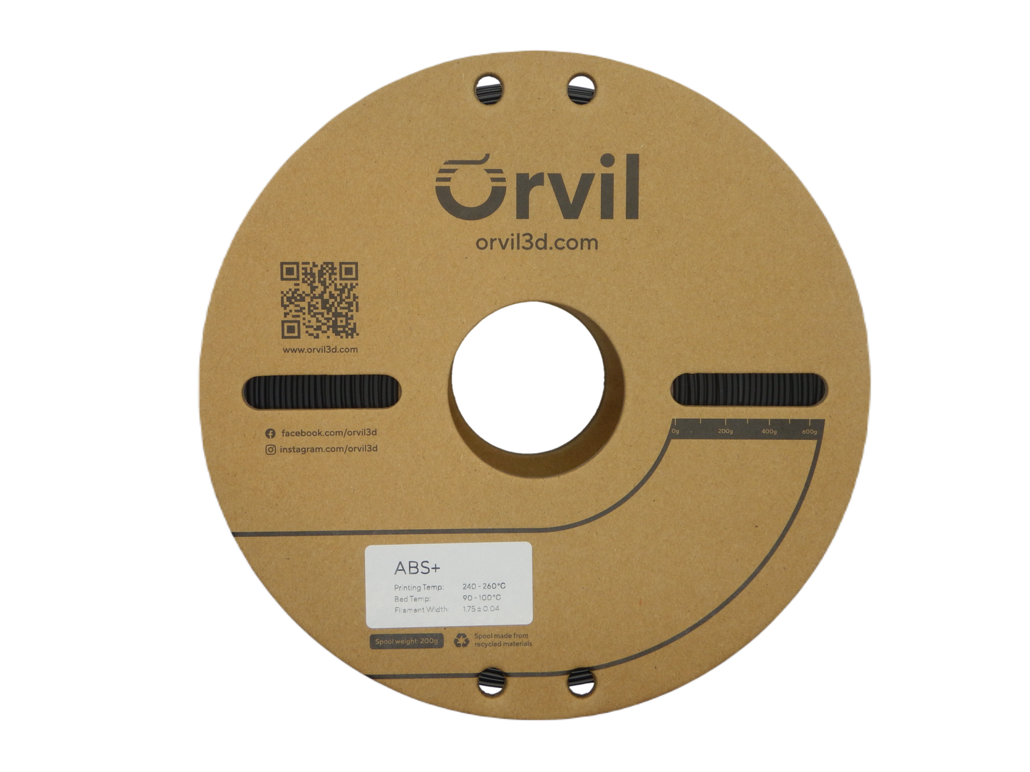 Orvil3d ABS+ Black