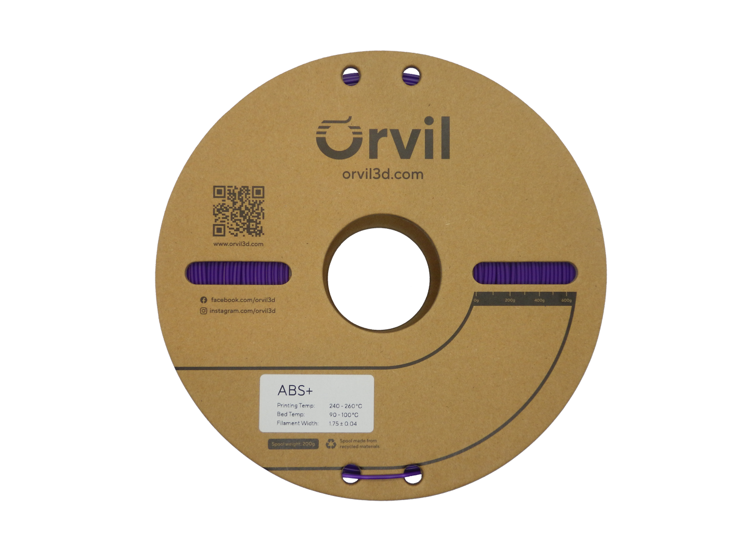 Orvil3d ABS+ Purple